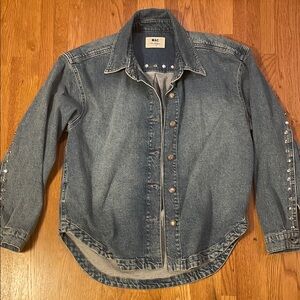 MAC Denim Button-Up Shirt/jacket. small